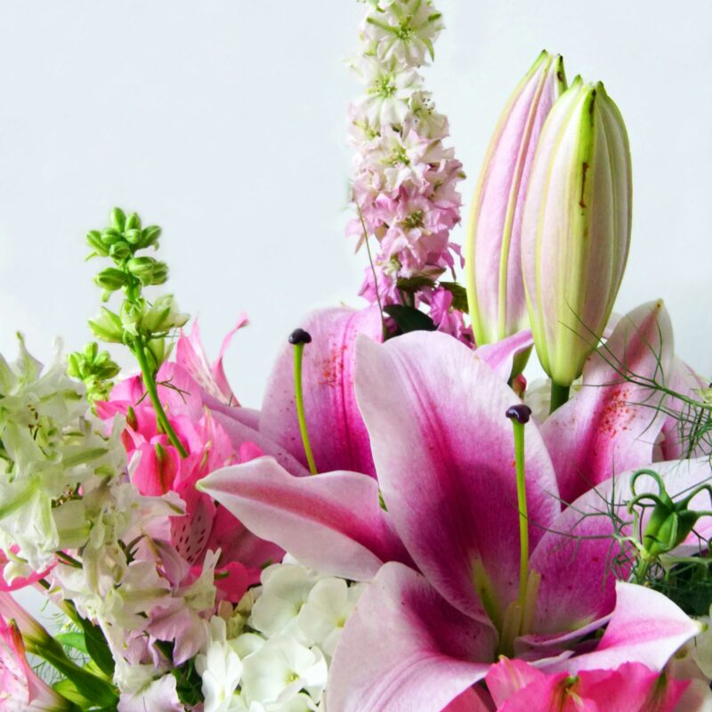Gran ramo de lirios